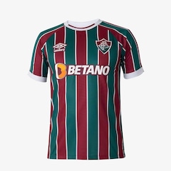 Camisa do Fluminense I 2023/24 Oficial Umbro - Infantil - Foto 1