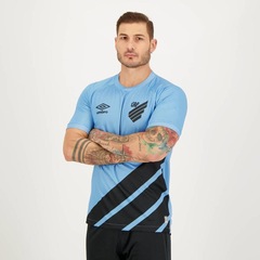 Camisa do Athletico Paranaense II 2023 Vitor Roque 9 Umbro - Masculina - Foto 5