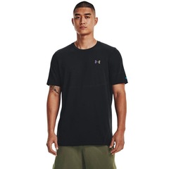 Camiseta Under Armour Rush Seamless Legacy - Masculina - Foto 3