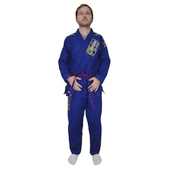 Kimono de Jiu-Jitsu Shinai Premium Trançado - Adulto - Foto 1