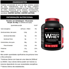 Waxy Whey Protein Bodybuilders - Paçoca - 2kg - Foto 2