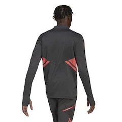 Blusão do Internacional de Moletom adidas Treino 22/23 com Capuz - Masculina - Foto 4