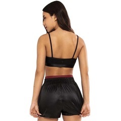 Shorts Alto Giro 2 Em 1 Light Shine - Feminino - Foto 2