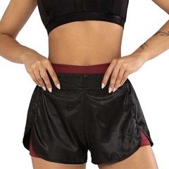 Shorts Alto Giro 2 Em 1 Light Shine - Feminino - Foto 3