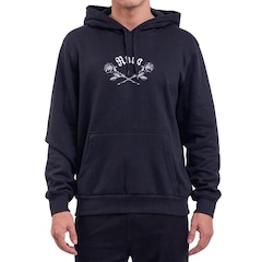 Blusão de Moletom com Capuz RVCA Opposite Skulls - Masculino - Foto 1