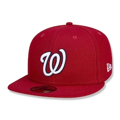 Boné Aba Reta New Era Washington Nationals Game Cap - Fechado - Adulto - Foto 1
