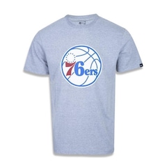 Camiseta New Era Nfl Philadelphia 76Ers Basic Logo - Masculina - Foto 1