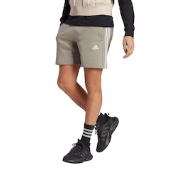 Bermuda de Moletom adidas 3 Stripes - Masculina - Foto 4