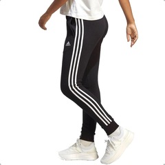 Calça de Moletom adidas Essentials 3-Stripes - Feminina - Foto 4