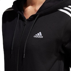 Jaqueta com Capuz adidas Regular Essentials 3-Stripes - Feminina - Foto 2
