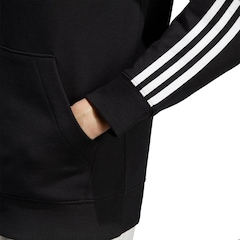 Jaqueta com Capuz adidas Regular Essentials 3-Stripes - Feminina - Foto 1