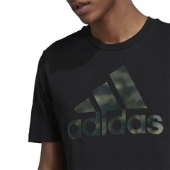 Camiseta adidas Estampada Essentials Camo - Masculina - Foto 5