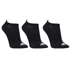 Kit de Meias Cano Baixo adidas Light Nosh - 3 Pares - Unissex - Foto 1