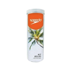 Kit Bolas de Frescobol Speedo - 3 Unidades - Foto 2