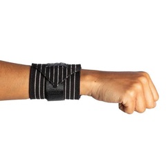 Munhequeira Acte Sports Elástica Ajustável - Adulto - Foto 3