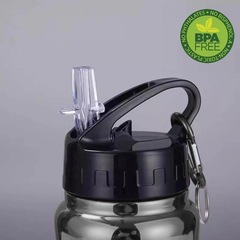 Garrafa Gold Sports Walk Canudo Bico Anatômico e Alça - 750 ml - Foto 4