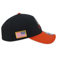 Boné Aba Curva New Era 39Thirty NFL Cincinnati Bengals Salute To Service 2022 Stretch Fit - Fechedo - Adulto - Foto 3