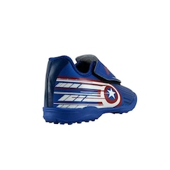 Chuteira Society Dray Marvel 4055 Capitão América - Infantil - Foto 3