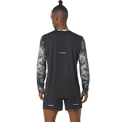 Camiseta Asics Manga Longa Segunda Pele - Masculina - Foto 2