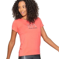 Camiseta Run More Cristal - Feminina - Foto 1
