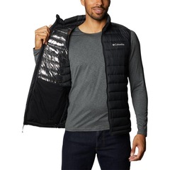 Colete Columbia Powder Lite Preto - Masculino - Foto 4