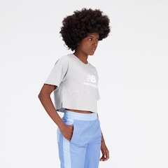 Blusa Cropped New Balance Essentials - Feminina - Foto 3