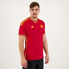 Camisa Roma I 2024 21 Dybala adidas - Masculina - Foto 3