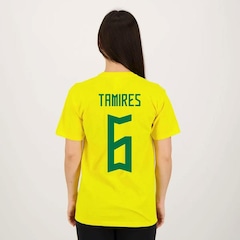 Camiseta do Brasil FutFanatics Tamires 6 - Feminina - Foto 3