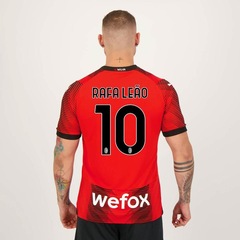Camisa Milan I 2024 10 Rafa Leão Puma - Masculina - Foto 3