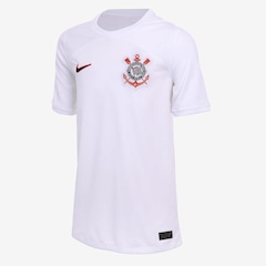 Camisa do Corinthians I 2023/24 Torcedor Nike - Infantil - Foto 1