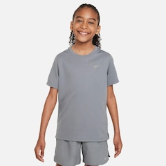 Camiseta Nike Dri-Fit Miler - Infantil - Foto 1