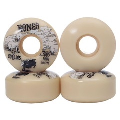 Roda Bones Collins Black Sheep V3 Slims Tamanho 52Mm - Foto 2
