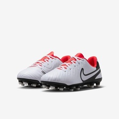Chuteira de Campo Nike Tiempo 10 Club - Infantil - Foto 4