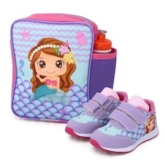 Kit Botinho: Tênis + Mochila + Cantil - Infantil - Foto 1