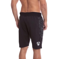 Bermuda NBA Moletom Brooklyn Nets - Masculina - Foto 2