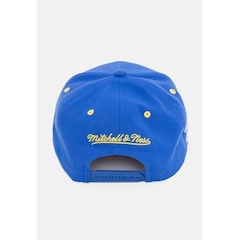Boné Aba Curva Mitchell & Ness Golden State Warriors - Adulto - Foto 4