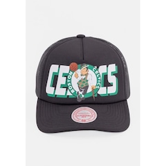 Boné Aba Curva Mitchell & Ness Boston Celtics - Adulto - Foto 2