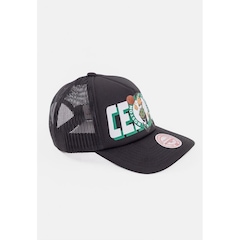 Boné Aba Curva Mitchell & Ness Boston Celtics - Adulto - Foto 1