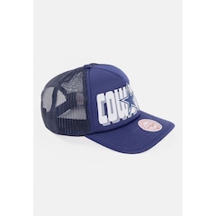 Boné Mitchell & Ness Nfl Aba Curva Cowboys - Strapback - Adulto - Foto 2