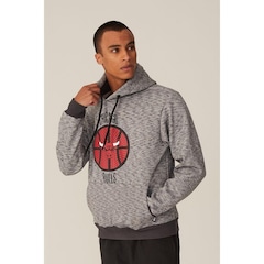 Blusão De Moletom Com Capuz NBA Chicago Bulls - Masculino - Foto 5
