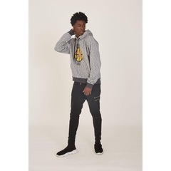 Blusão De Moletom Com Capuz Nba Los Angeles Lakers - Masculino - Foto 3