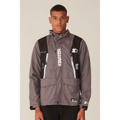 Jaqueta com Capuz Corta Vento Starter - Masculina - Foto 3