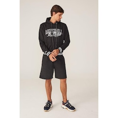 Blusão De Moletom Mitchell & Ness Fechado Com Capuz Branded - Masculino - Foto 5