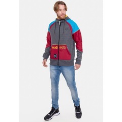 Jaqueta de Moletom com Capuz Ecko Canguru Aberto - Masculina - Foto 5