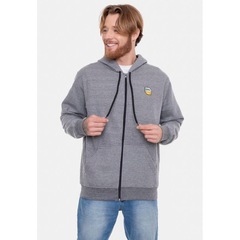 Jaqueta de Moletom com Capuz Fatal Canguru Aberto - Masculina - Foto 3