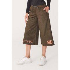 Calça Ecko Pantacourt Militar - Feminina - Foto 2