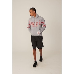 Blusão de Moletom Starter Collab Budweiser Gray - Masculino - Foto 5