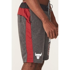 Bermuda Nba Moletom Chicago Bulls - Masculina - Foto 3