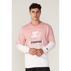 Blusão de Moletom Starter Fechado - Masculino - Foto 1