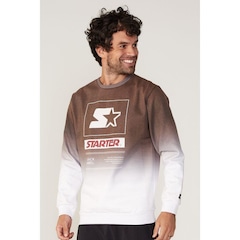 Blusão de Moletom Starter Fechado - Masculino - Foto 4